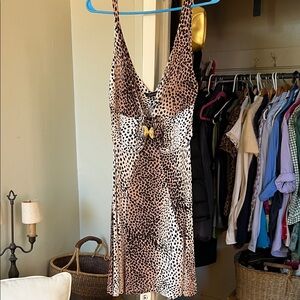 Vintage Roberto Cavalli leopard dress